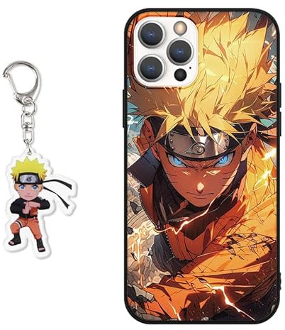 PBNDJVG Handyhülle für iPhone 11 Hülle 6.1 Zoll, Anime Mit Schlüsselbund Muster Design Manga Case Cartoons Schutzhülle TPU Silikon Charmant Für Jungen Frau Karikatur, 03