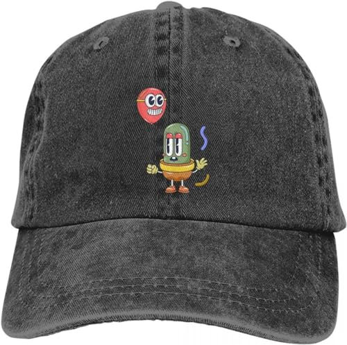 TeysHa Baseballkappe Snapback Sonnenhut Ballon Baseball Cap Männer Hüte Frauen Visier Schutz Snapback Doodle Caps Geschenk Männer Frauen