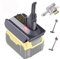 URUN 2-in-1 V7/ V8 Adapter for Dewalt 20V 60V Battery Convert to for Dyson V7/8 Handheld Vacuum Cleaner Battery Compatible with V7/8 Animal V7/8 Absolute V7/8 Motorhead Pro V7/8 Trigger V7/8