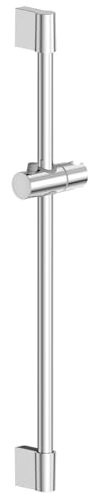 Barra de Ducha SREWOHS de Acero Inoxidable 70 cm Con Soporte Ajustable y Giratorio 360° Para Cabezal (1*Sistema de ducha)