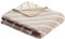 bugatti Decke 150x200 cm - Baumwollmix, Made in Germany, warm & waschbar, Kuscheldecke dunkelrot beige