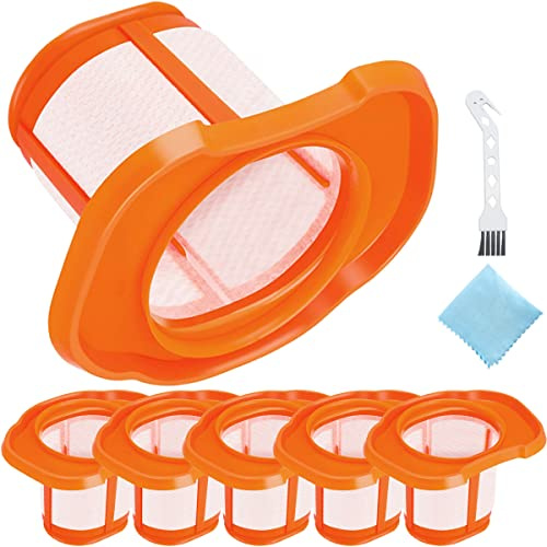EATBALE 6 Stück BHHV320B Filter für Black + Decker BHHV320B BHHV320J BHHV520BF BHHV520BFP BHHV520BT BHHV520JF Akku Handstaubsauger Ersatzfilter Ersatzteile Zubehör Waschbar