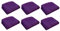 Operitacx 10St Streamer-Gurte für die Sitzlehne Sessel dekorativer Stuhl Stuhlschärpe Bänder Sitzbezüge ribbon bandfeile Dekorationen für Partystühle Fliege zurück Stuhlband Schleife Violett