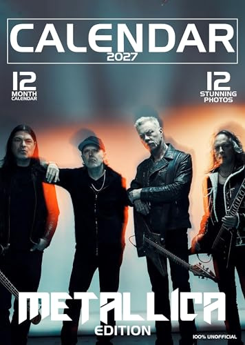 Metallica - A3 Calendar 2027