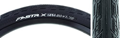 TIOGA BMX Reifen FASTR X BLK LBL BMX Unisex Erwachsene, Schwarz