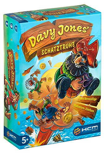 HCM Kinzel Davy Jones‘ Schatztruhe – Denkspiel Logikspiel Knobelspiel 55127