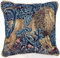Signare Designer Kunst Kissenbezug/Kissenhüllen 45x45cm Tapisserie Sofakissen Couch - William Morris/The Lion CCOV-Art-Morris-5