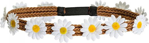 Panelize Blumenhaarband Blumenkranz Hippie Sommerblumen Modetrend