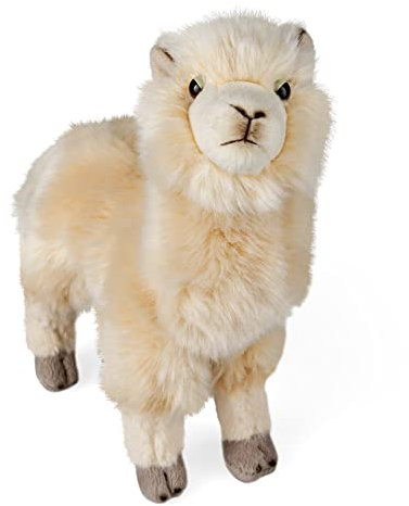 Living Nature peluche – Peluche di alpaca (25 cm)