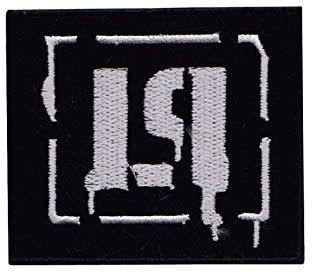 Linkin Park Butterfly Silver Aufnäher Besticktes Patch zum Aufbügeln Applique