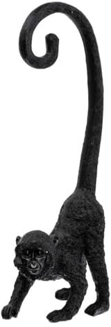 Atmosphera - Affenstatuette - schwarz - H41 cm - Schwarz
