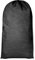 Bronta Mill Plain Natural 100% Cotton Drawstring Stuff Bags | Eco Friendly Storage Pouch | Black - XL - 75cm x 50cm