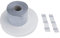 isolera - Set Wannendichtband 10m, selbstklebend inkl. Schallschutzstreifen 10 m + 6 Butylsticks, Abdichtung Dusche Sanitär Bad, Dichtungsband Badewanne, Dichtset Wannenrand