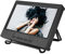 Écran 7 Pouces, Moniteur Portable HD 1024x600, Écran LCD Multifonction Pliable avec télécommande sans Fil, Prise en Charge de l'entrée HDMI/VGA/AV, Convient pour