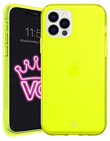 Velvet Caviar Compatible with iPhone 12 Pro Max - Neon Case (Neon Yellow)
