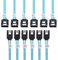ChenYang CY SAS 6 SATA 7-Pin-Stecker Interner Host auf 6 SATA 7-Pin-Stecker Zielfestplatte 6 Gbit/s Datenserver-Raid-Kabel 50cm