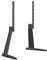 Barkan Tabletop TV Mount, 13-100 inch Fixed Flat/Curved TV Stand Base, Legs Base, Holds Up to 50kg, Black, Fits All VESA, Anti-Scratch, Fits LED OLED LCD