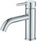 VALAZ Grifo Lavabo Cromado | Grifo Monomando Lavabo, Mezclador Agua Fría y Caliente, Ahorro de Agua | Instalación Facil y Rápida | Latón, Inoxidable, Elegante, Caño Curvo, Serie Jabalon