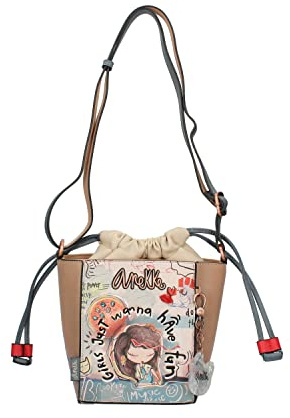 Anekke Fun&Music Umhängetasche mit verstellbarem Schulterriehmen Maße 17x19x13cm