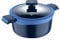 MasterPro - Casseruola con coperchio in vetro, 4,5 l - Vaso antiaderente in alluminio pressofuso a induzione, qualità professionale, rivestimento a diamante infuso, resistente al forno