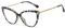 JYCCH 0.5-3.5 Blaulichtblockierende Katzenaugen-Lesebrille für Damen, Anti-Augenbelastungs-Federscharnier-Computerleser (Schildkröte 1.5)
