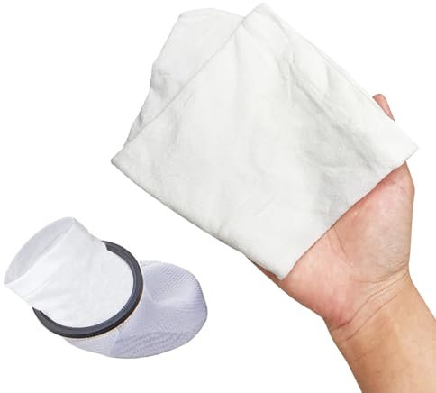 20pcs Calcetines Skimmer para Piscina,Skimmer Filtro de Red Reutilizable,para Piscina,Skimmer Cesta,Filtro de escorias, kimmer de Superficie, Elimina escorias,Hojas de Aceite
