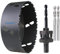 WowSupM 160 mm HSS Bi Metal Hole Saw cutter for Thick Wood Metal