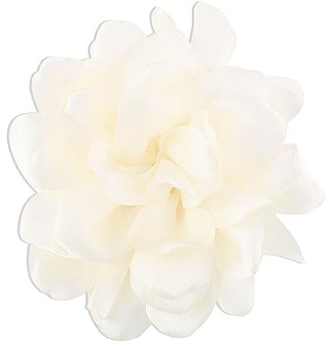 Broche en soie rose en tissu – Broche romantique en tissu rose et épingle à cheveux pour femme Accessoires de mode, as shown, Tissu