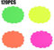 120 Stück Preisschilder, Preisetiketten Fluoreszierende13x17cm, Preisschilder Etiketten, Verkaufsschilder Buntes, Werbepreisschilder Neon für Supermärkten, Geschäft, Ladengeschäft Party Favors