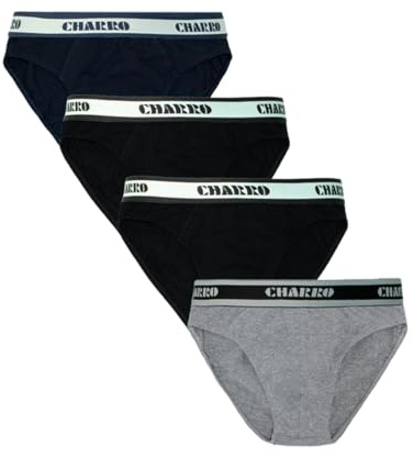 CHARRO Slip da Uomo Pacco da 3,4,6, 8 e 12 pz