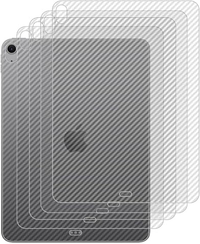 GIOPUEY Protector Trasero Compatible con iPad Air 6 11 M2 2024, [4 Piezas] 0.1mm Suave Ultrafina Back Protector Flim [Antideslizante] [Huella Digital Anti]
