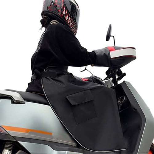 Gihioue Winter Scooter Beinschutz - Winddichter und Wasserdichter Dicker Warmer Beinschutz für Winter | Decke Und Schürze Für Knie Und Schoß Beim Zweirad,Geeignet für Fahrten im An