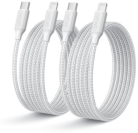 RAVIAD Cavo USB C a Lightning [2M 2Pezzi] Certificato MFi Cavo iPhone USB