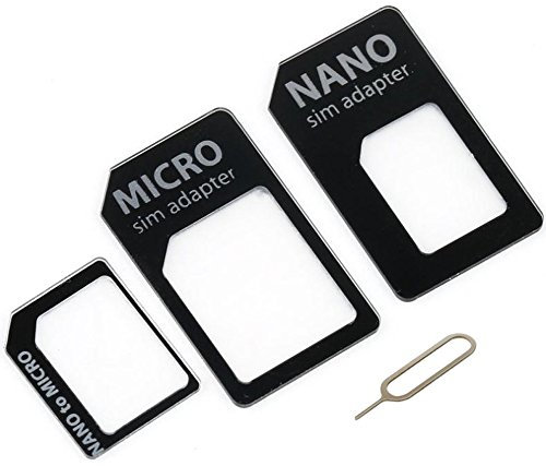 Sim Adapter -3 in 1 solution Nano to Micro / Nano to Standard / Micro to Standard