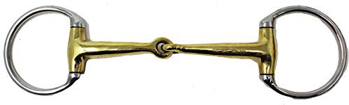 SS Kupfer 12,7 cm Mund Englisch Western Wassertrense Olivenkopf Pferd Bit Tack Trensenzaum 35189