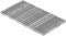 Fenau - 390 x 690 x 20 mm - Gitterrost, MW: 30/10 mm, verzinkt, Rost für Zarge: 400 x 700 x 23 mm, Bau-Normrost für Lichtschacht