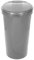 Easy Shopping 45L TOUCH BIN - Grey, Portable Pedal Bin with Removable Lid for Home, Garden, Office, School, Kitchen, Bathroom