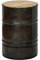 Tabouret Bas bidon Industriel Metal 31 dia x 45 cm