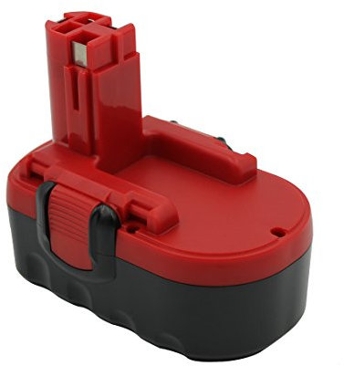 Kinon Batteria sostitutiva per utensili elettrici 18V 3.0Ah Ni-Mh per trapano avvitatore Bosch 2 607 335 278 2 607 335 535 2 607 335 536 2 607 335 680 2 607 335 696 2 610 909 020 GKS 18V GSR 18V