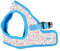Puppia Wildflower Geschirr B - Himmelblau - M