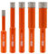 BGTEC Dry Diamond Drill Bits 5pcs 6/8/10/12/14mm Hex Shank for Granite Marble Porcelain Tile Ceramic