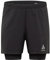 Odlo Herren Zeroweight 5 Inch Laufshorts, Schwarz, XXL EU