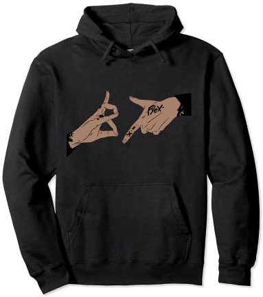 187 Tattoo Handzeichen Pullover Hoodie