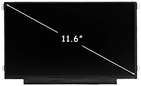 FIRSTLCD LCD Screen Replacement for Dell ChromeBook 11 3100 3120 3162 3164 3180 I3180 3181 C3181 5190 P26T FGF20 0FGF20 LED Display Assembly,11.6 1366x768(Non Touch,Right & Left Mounting brakets)