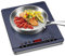Induktionskochfeld AMZCHEF 2000W Kochplatte Induktion mit Leisem Lauf(≤42dB), 9 Leistungs- und Temperaturstufen, 4 Automatikmenüs, Ultradünnes Gehäusedesign, Sicherheitsschloss, Timer,Blau