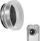 NEEWER 10X Macro Lens with Detachable Diffuser Hood Only for 17mm Thread Phone Cage/Phone Case/Phone Clamp LS-28