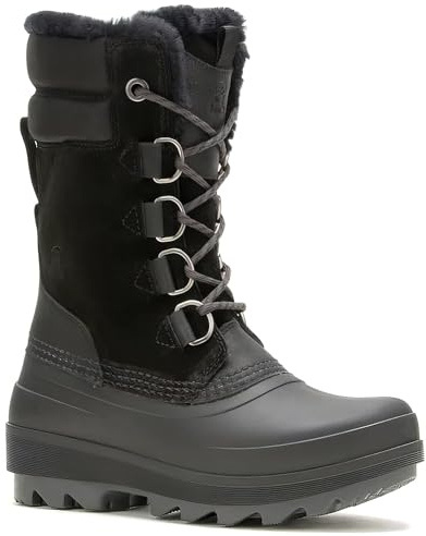 Kamik Damen Winterstiefel Stiefel Lauren WK2429 Schwarz
