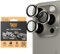 PanzerGlass™ Hoops camera lens protector for Apple iPhone 15 Pro | Pro Max - protection with style, shockproof glass, natural titanium