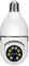 NIEI Wireless WiFi 1080P Light Socket Bulb Security Camera Light Bulb Security Camera Security Camera Floodlight Night Vision Motion Detection Two-Way Audio 2.4Ghz 5Ghz