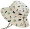 Jan & Jul Baby Fischerhut für Jungen, UV-Schutz UPF 50+ Sonnenhut (Bear Camp, 0-6 Monate)
